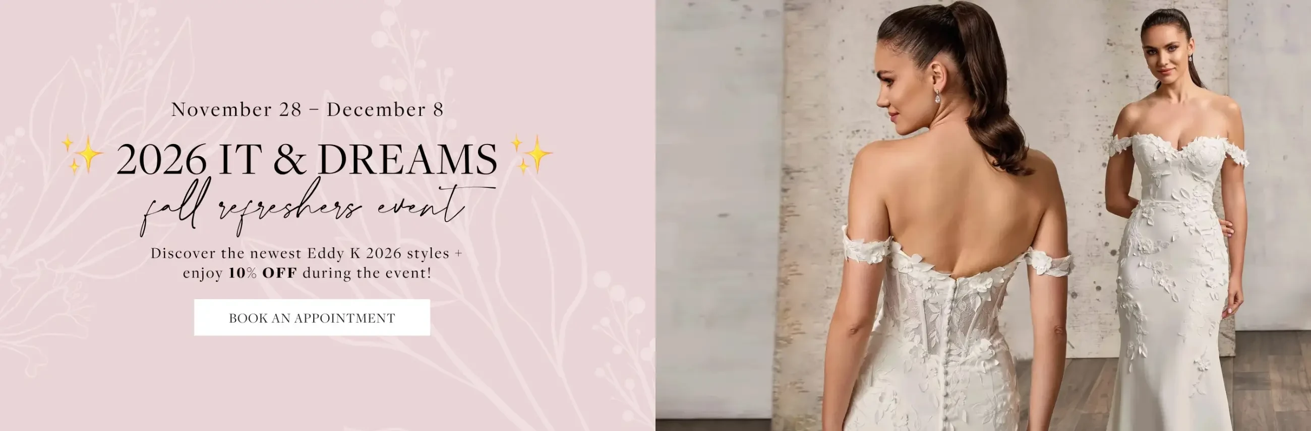 2026 IT & Dreams Event Desktop Banner