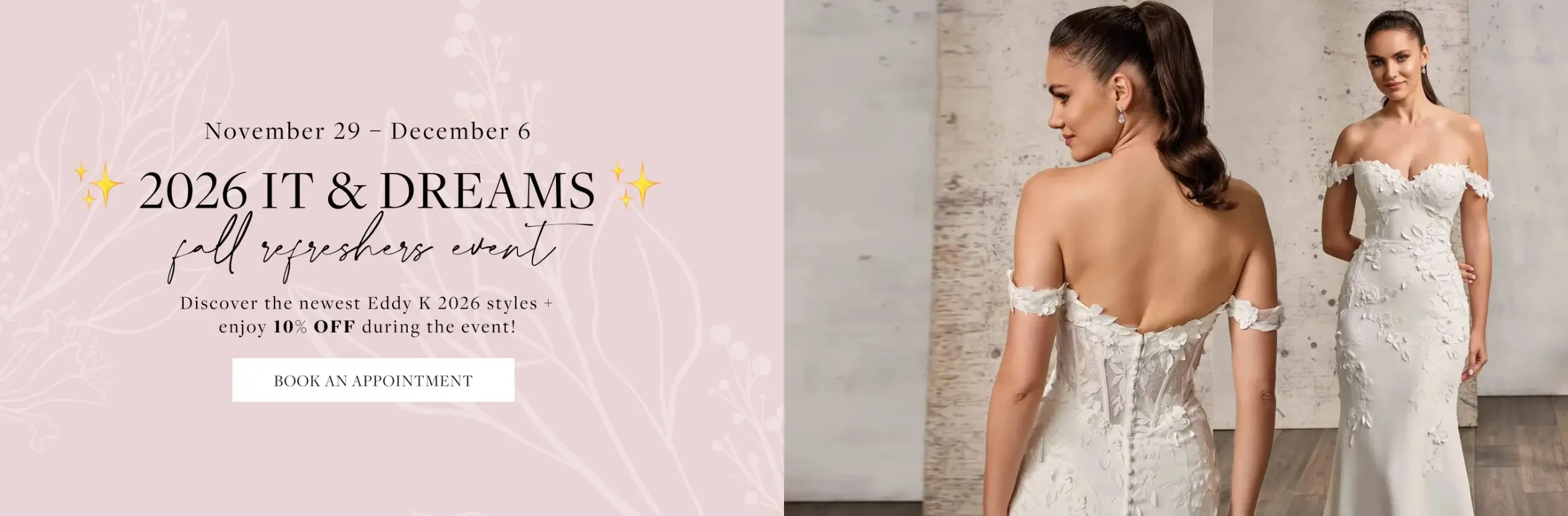 2026 IT & Dreams Event Desktop Banner