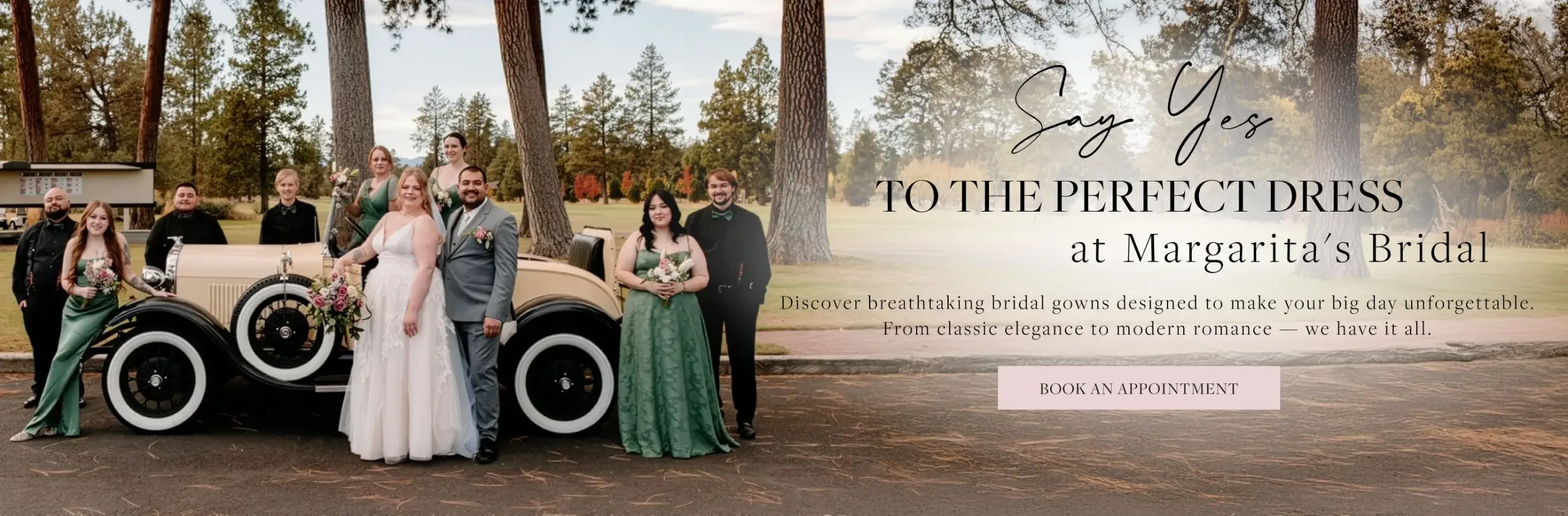 Say Yes To The Perfect Dress Desktop Banner