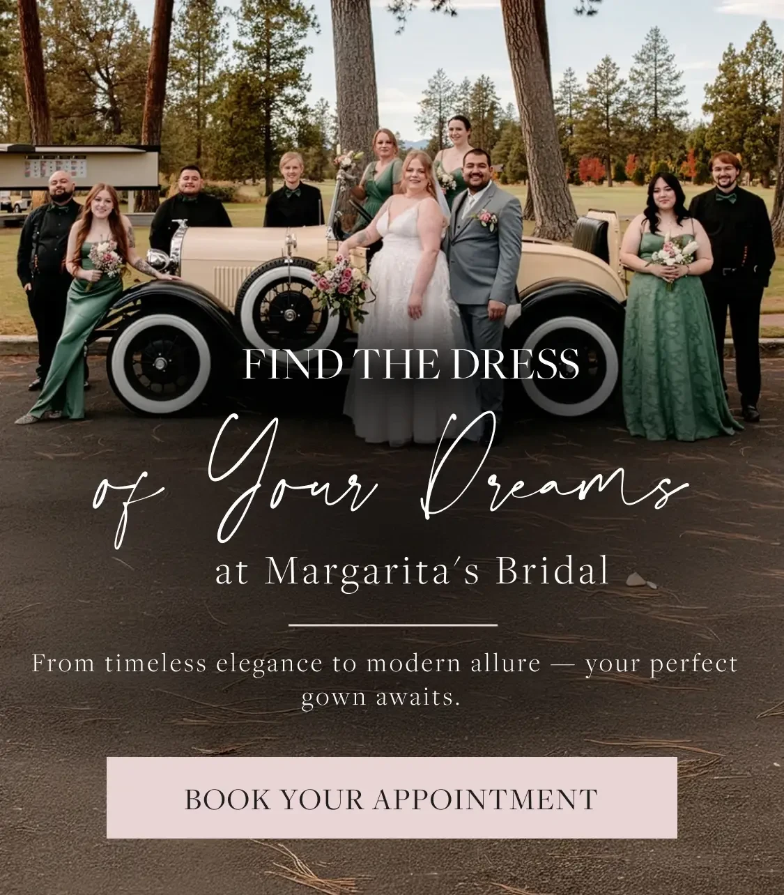 Say Yes To The Perfect Dress Mobile Banner