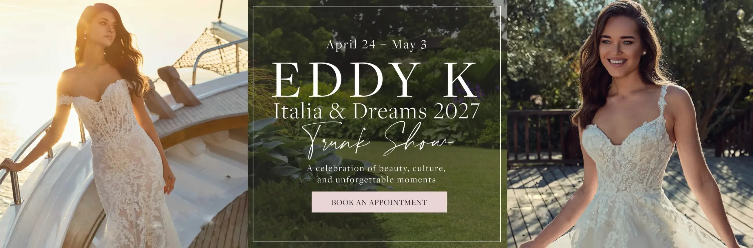 Eddy K Trunk Show Desktop Banner