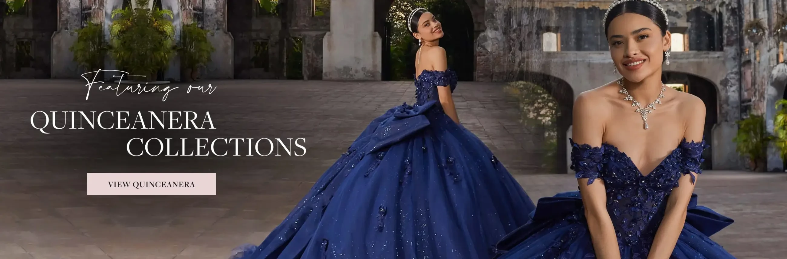 Quinceanera Desktop Banner