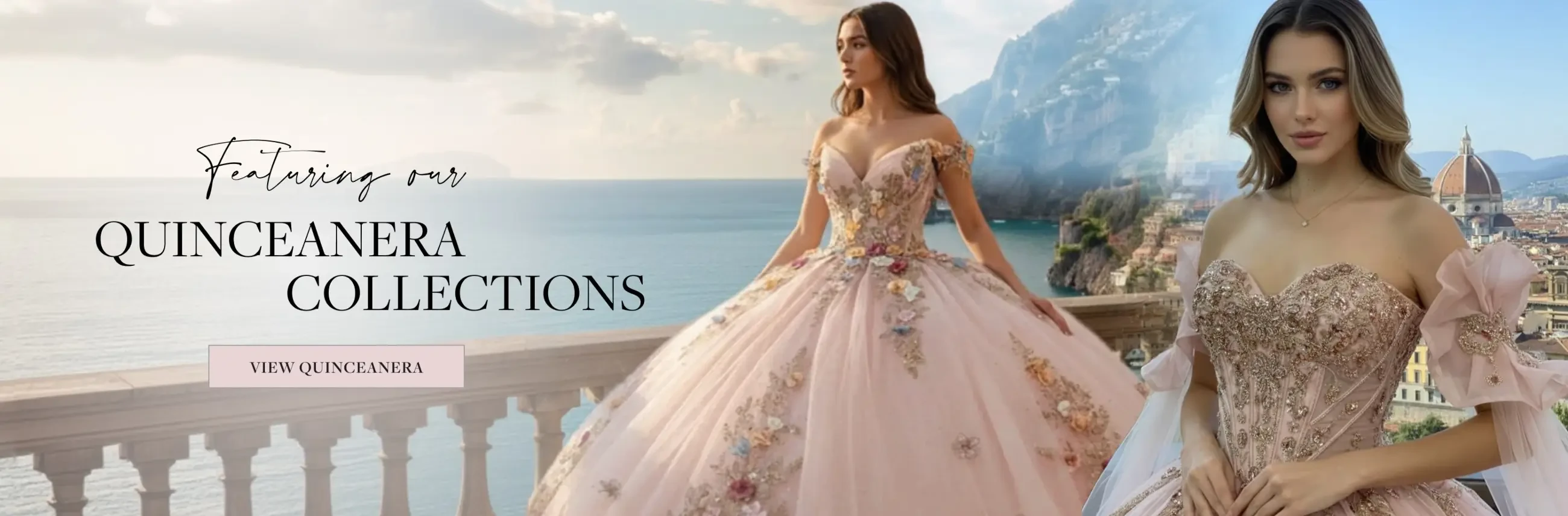 Quinceanera Desktop Banner