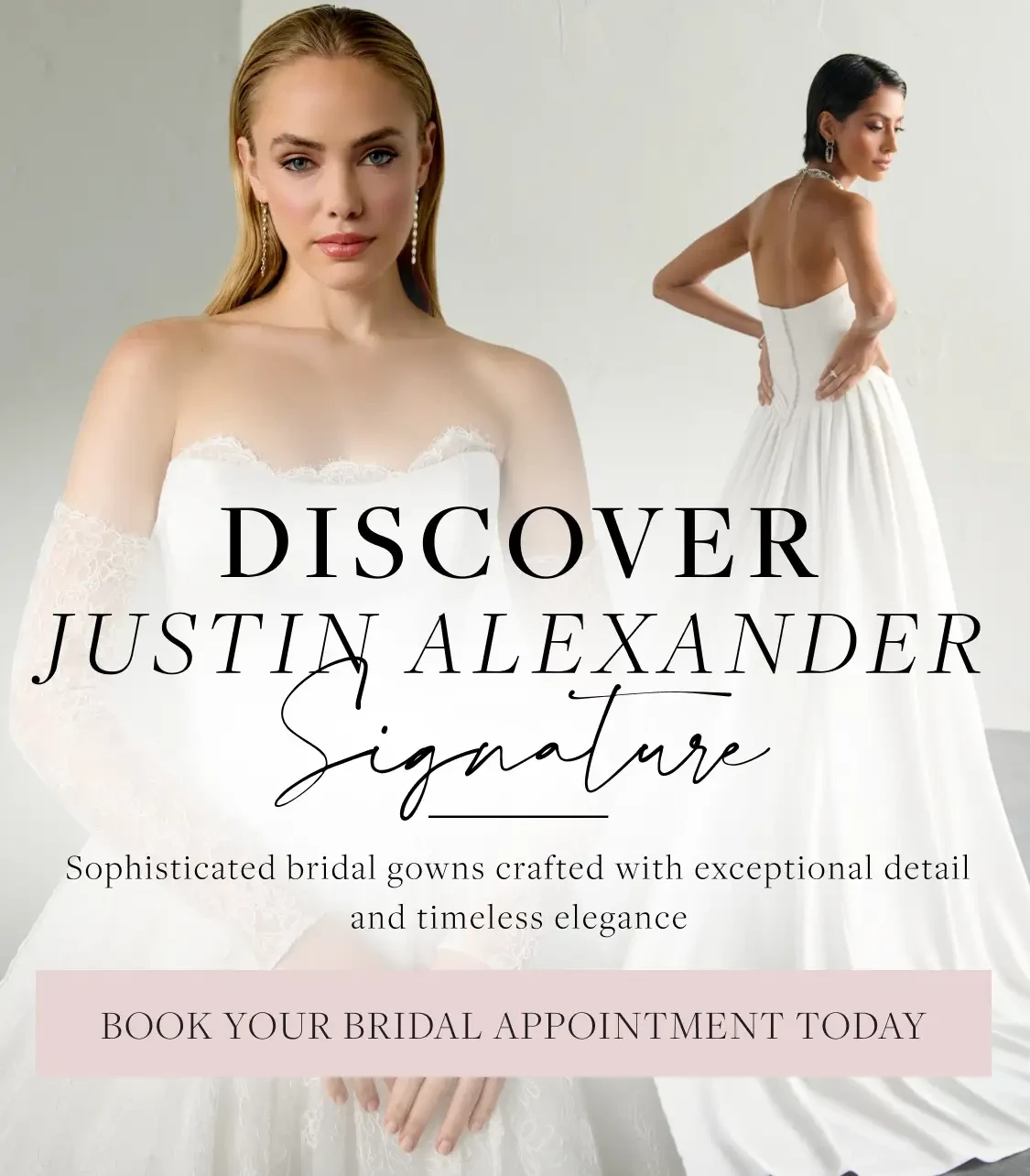 Justin Alexander Signature Mobile Banner