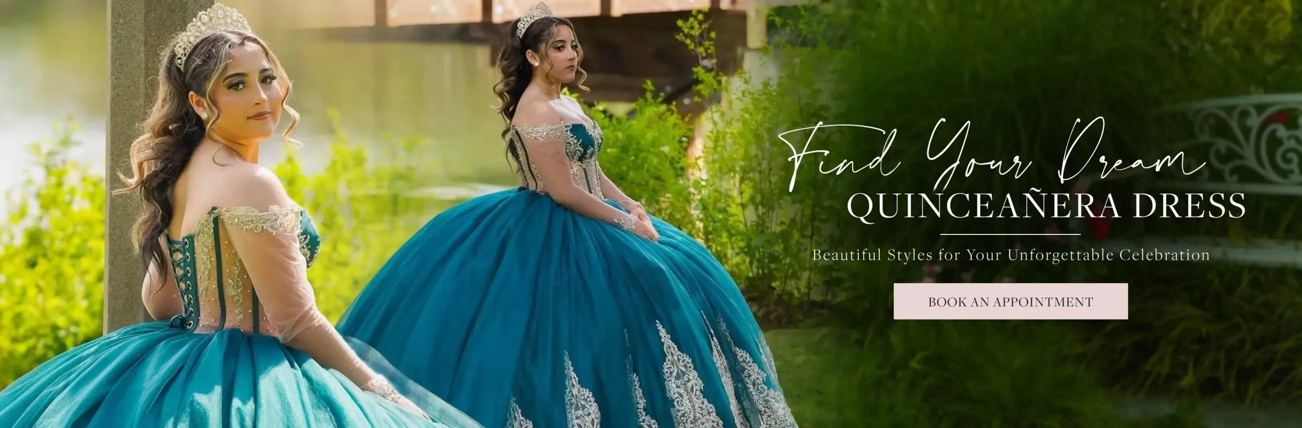 Quinceanera Desktop Banner
